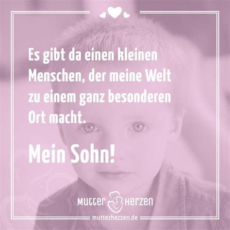 spruch sohn mutter